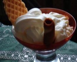 Ванильное мороженое