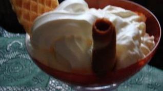 Ванильное мороженое