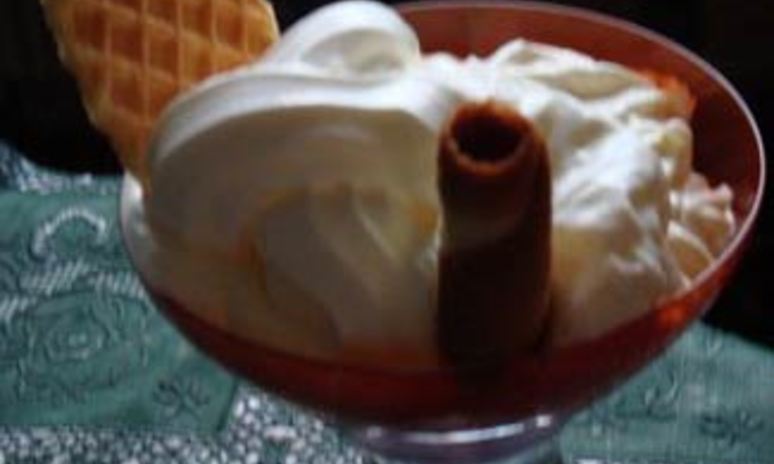 Рецепт ванильного мороженого