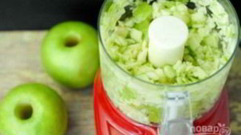 яблочное мороженое из молока