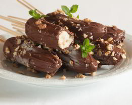 Эскимо Бананы в шоколаде