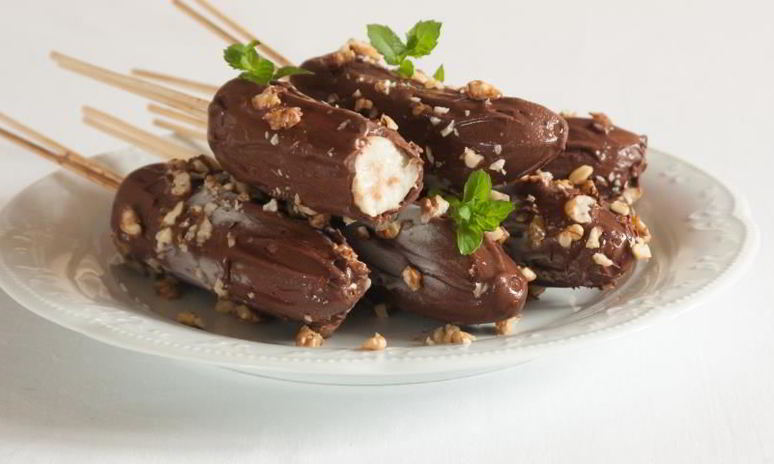 Рецепт эскимо бананы в шоколаде