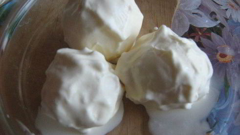 жареное мороженое с фунчезой