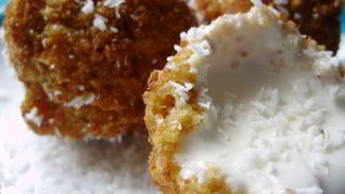 Жареное мороженое