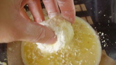 жареное мороженое