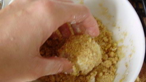 жареное мороженое