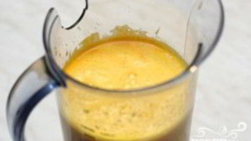 апельсиновое желе с шоколадным муссом