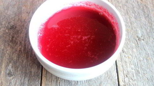 бруснично-черничный мусс