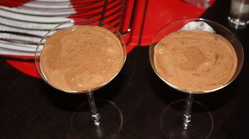 двойной шоколадный мусс