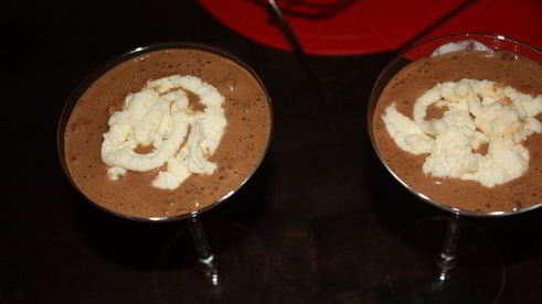 двойной шоколадный мусс