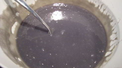 фиалковый торт-мусс с черникой весна в тулузе