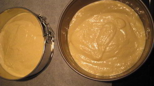 фиалковый торт-мусс с черникой весна в тулузе