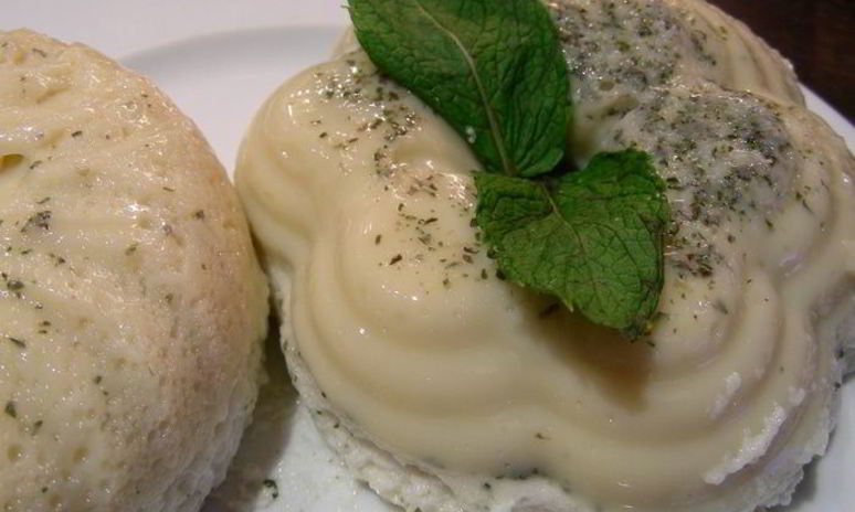 Рецепт легкого мятно-лимонный мусс-желе