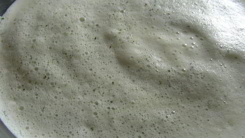 легкий мятно-лимонный мусс-желе