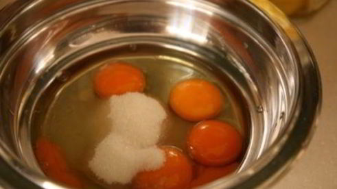 лимонно-медовый мусс