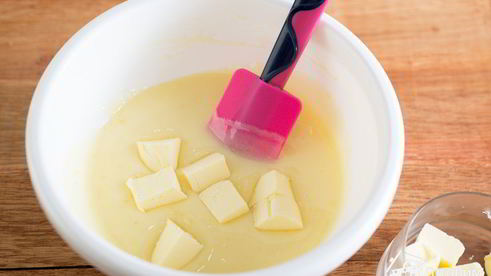 лимонно-ванильный мусс