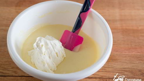 лимонно-ванильный мусс