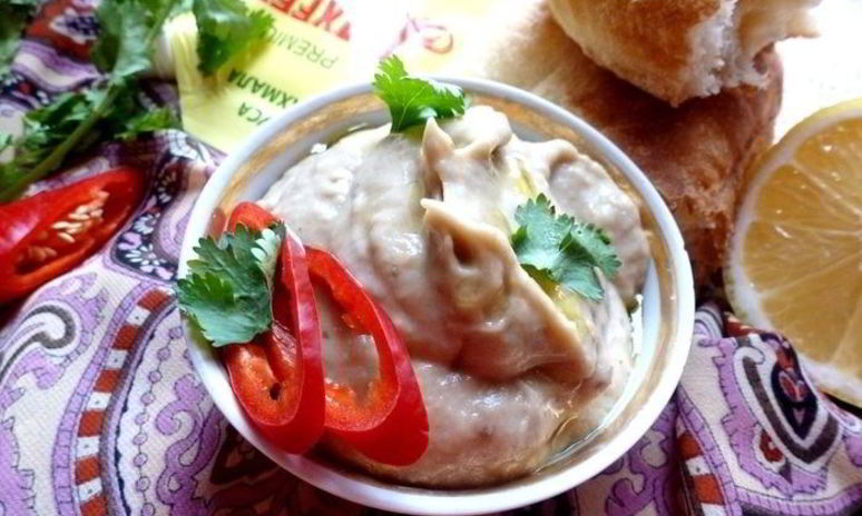 Рецепт магрибского мусса из запеченных баклажанов