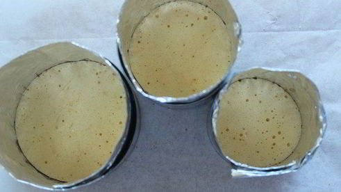 мини-торты с черничным муссом