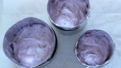 мини-торты с черничным муссом