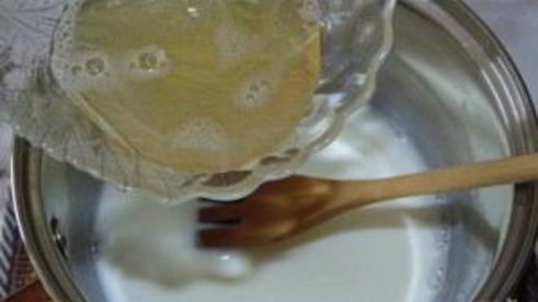 молочный мусс