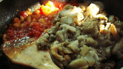 мусс из баклажанов