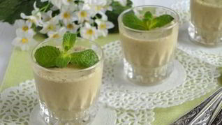 Мусс из белого шоколада