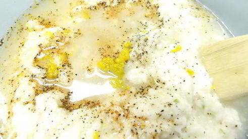 мусс из рыбы и креветок