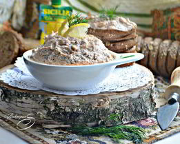 Мусс из слабосоленой форели