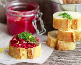 Мусс из запеченной свеклы