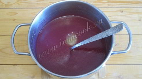 мусс клюквенный