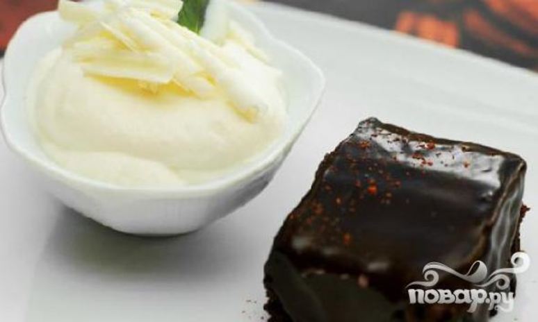 Рецепт мятна-шоколадного мусс