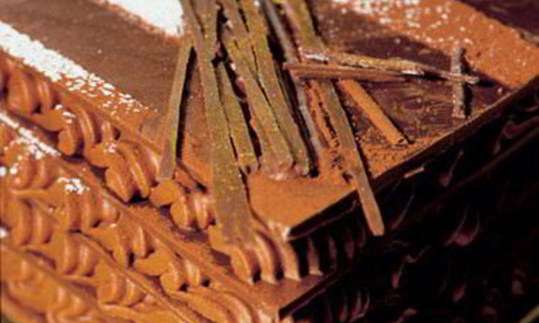 Рецепт пралине с шоколадно-карамельным муссом