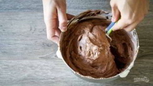 праздничный шоколадный мусс