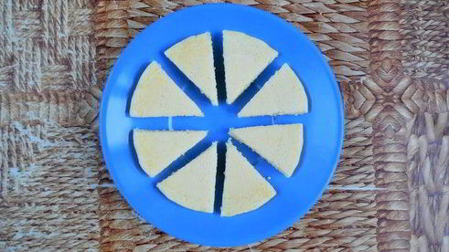 шарлотт с крабовым муссом