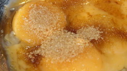 шоколадно-апельсиновое мороженое-мусс с медом