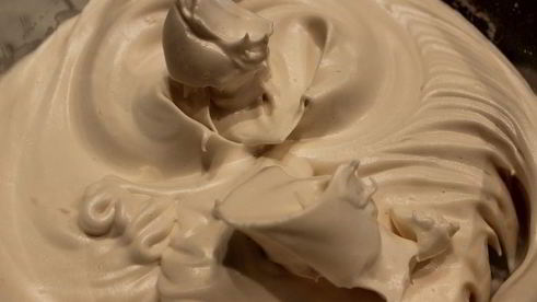 шоколадно-апельсиновое мороженое-мусс с медом