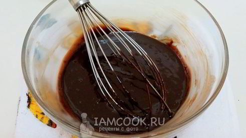 шоколадно-кофейный мусс