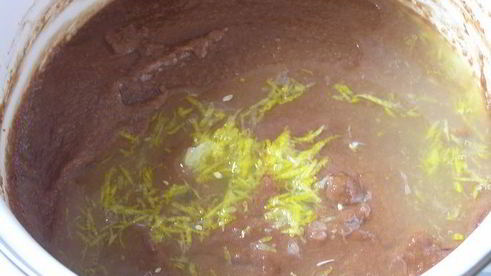 шоколадно-манный мусс