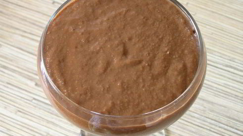 шоколадно-манный мусс