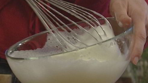 шоколадно-ванильный мусс