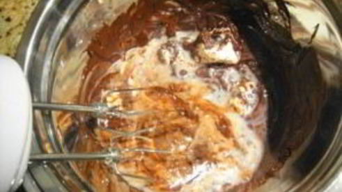 шоколадный мусс без яиц