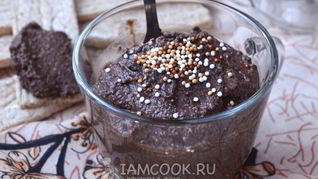 Шоколадный мусс из тофу