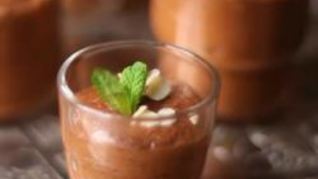 Шоколадный мусс с апельсином