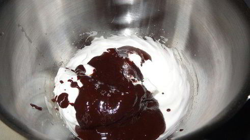 шоколадный велюровый мусс