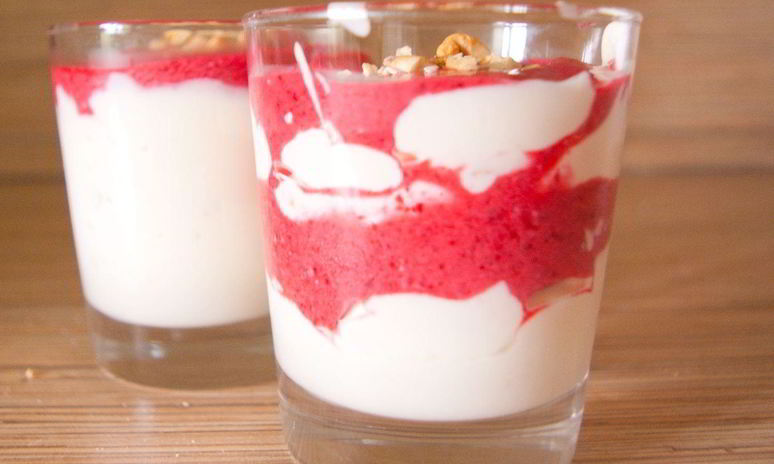 Рецепт сливочно-творожного мусс