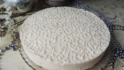 торт-мусс без выпечки сладкий дуэт