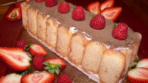 торт-мусс из ягод