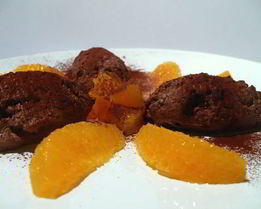 Творожно-шоколадный мусс Любовь к трем апельсинам