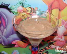 Творожно-шоколадный мусс